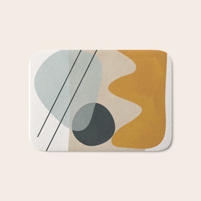 Abstract Shapes No27 Bath Mat Gallery Image 1