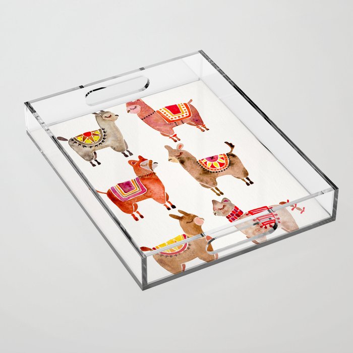 Alpacas Acrylic Tray Gallery Image 1