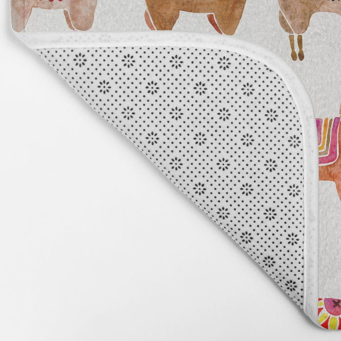 Alpacas Bath Mat Gallery Image 2