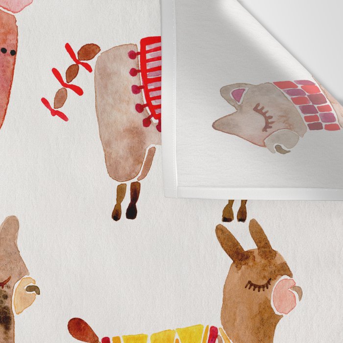 Alpacas Wall Tapestry Gallery Image 3