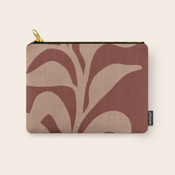 Lazy leaf 1 big print  Carry All Pouch Gallery Image 1