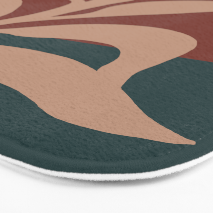 Lazy leaf 1 big print  Bath Mat Gallery Image 3