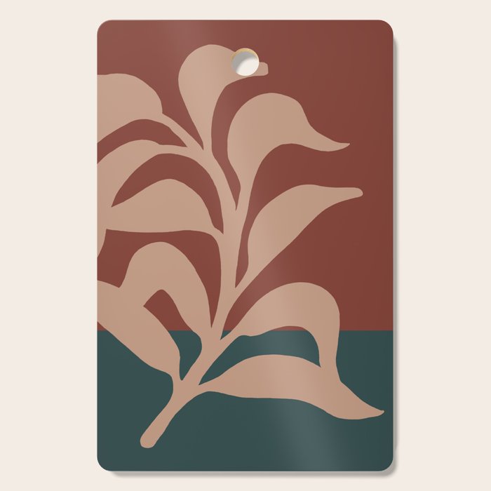 Lazy leaf 1 big print  Cutting Board Gallery Image 1