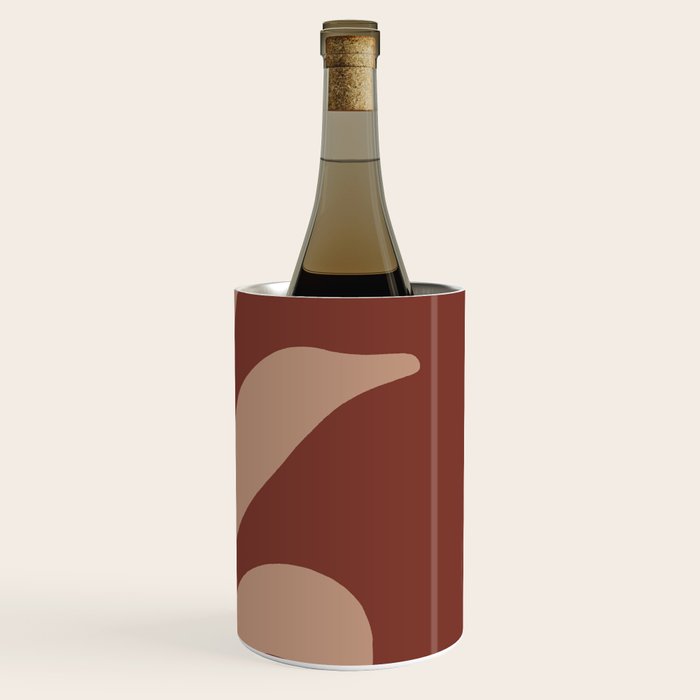 Lazy leaf 1 big print  Wine Chiller Gallery Image 3