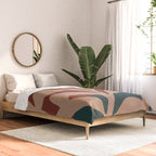 Lazy leaf 1 big print  Comforter Gallery Image 2
