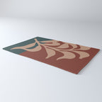 Lazy leaf 1 big print  Rug Gallery Image 3
