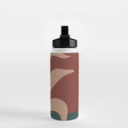 Lazy leaf 1 big print  Water Bottle Gallery Image 2