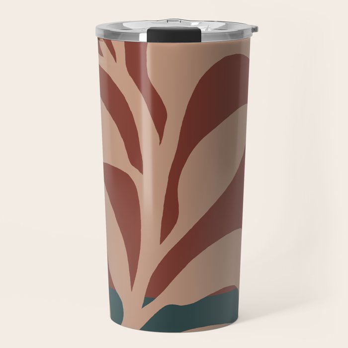 Lazy leaf 1 big print  Travel Mug Gallery Image 1
