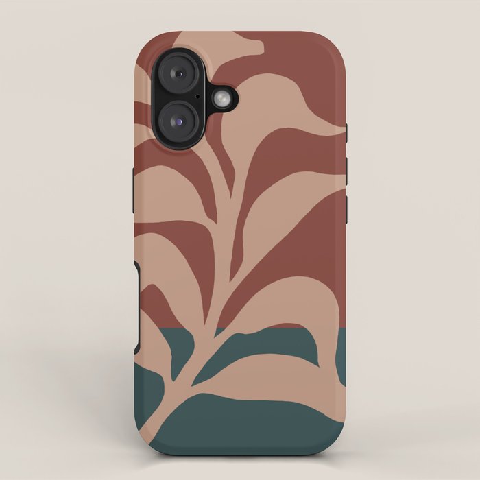 Lazy leaf 1 big print  iPhone Case Gallery Image 1