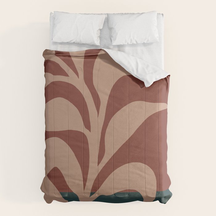 Lazy leaf 1 big print  Comforter Gallery Image 6