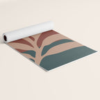 Lazy leaf 1 big print  Yoga Mat Gallery Image 2