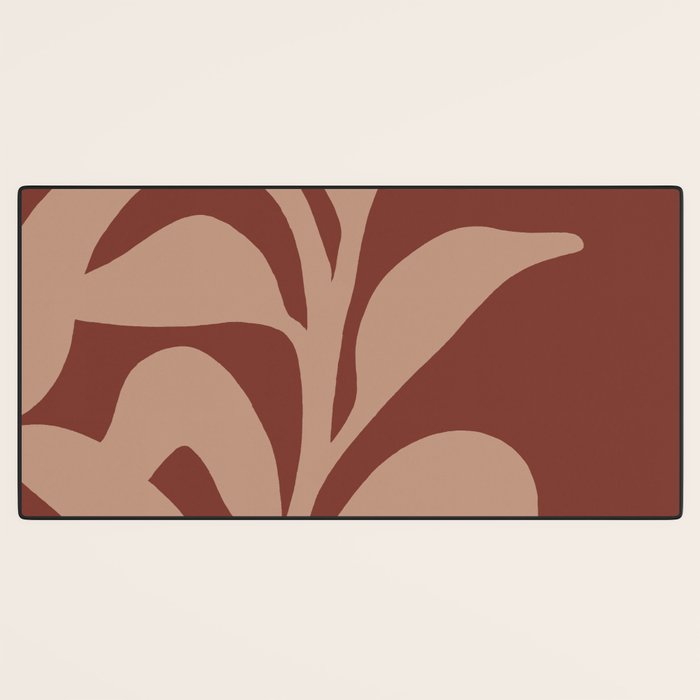 Lazy leaf 1 big print  Desk Mat Gallery Image 3