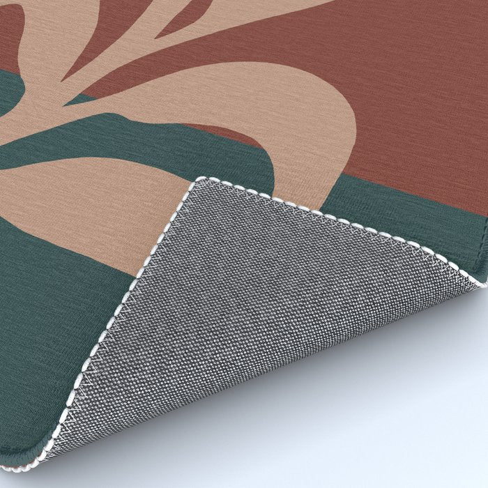 Lazy leaf 1 big print  Rug Gallery Image 4