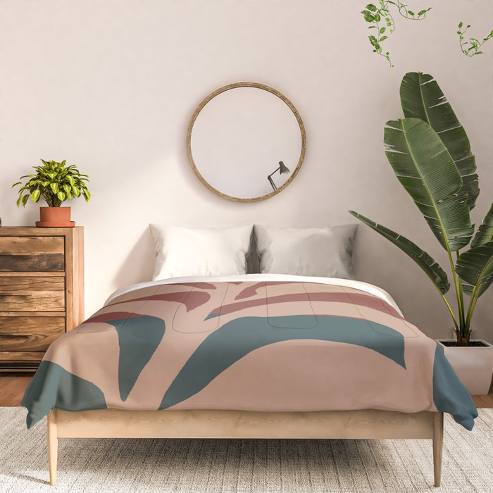 Lazy leaf 1 big print  Comforter Gallery Image 3