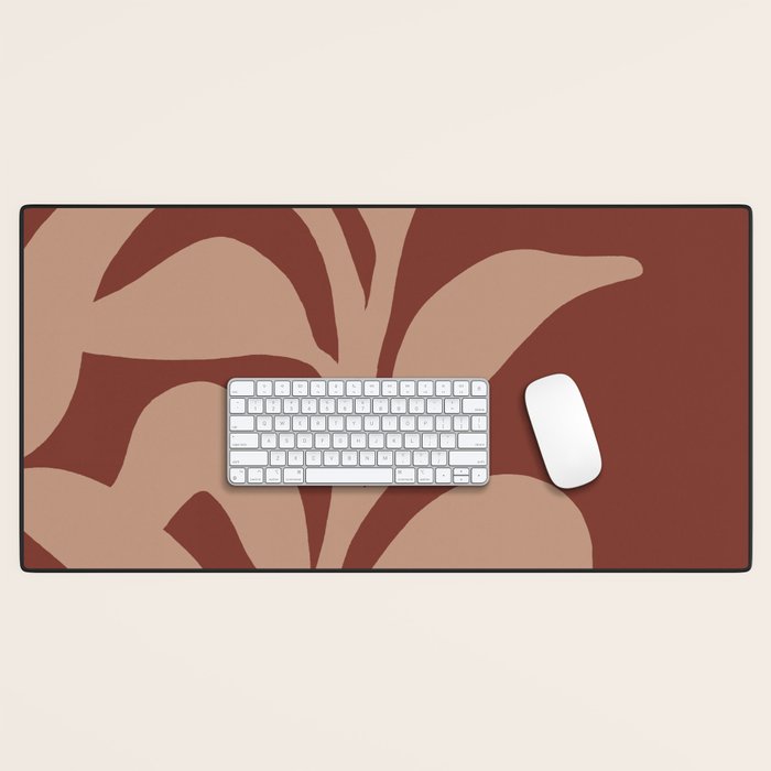 Lazy leaf 1 big print  Desk Mat Gallery Image 1