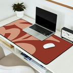 Lazy leaf 1 big print  Desk Mat Gallery Image 2