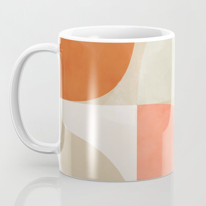 Shapes abstract pastel II Coffee Mug Gallery Image 3