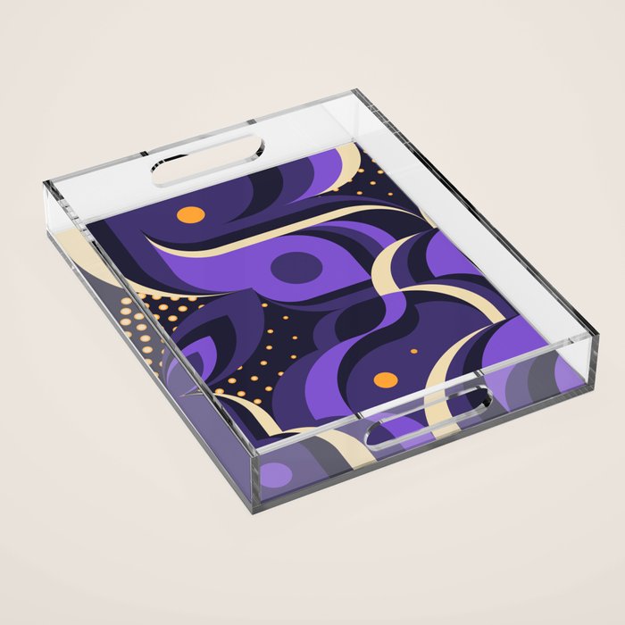 Full Moon Night Spirits Acrylic Tray Gallery Image 1
