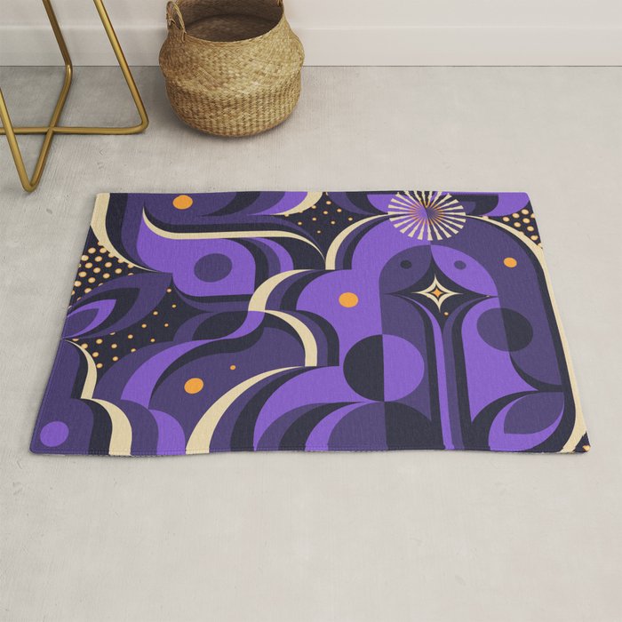 Full Moon Night Spirits Rug Gallery Image 1