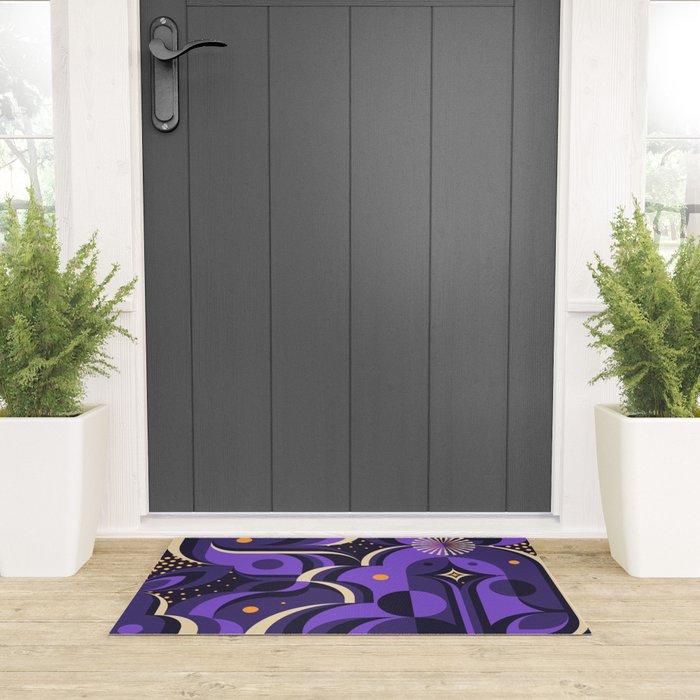 Full Moon Night Spirits Welcome Mat Gallery Image 3