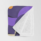 Full Moon Night Spirits Throw Blanket Gallery Image 3