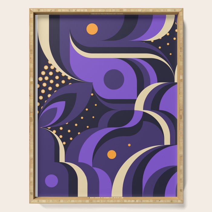 Full Moon Night Spirits Serving Tray Gallery Image 1