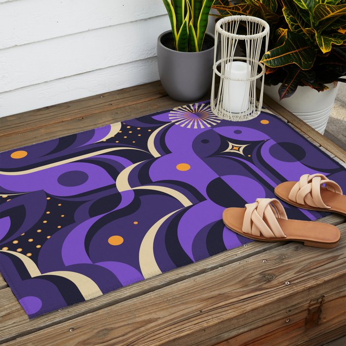 Full Moon Night Spirits Outdoor Rug Gallery Image 2