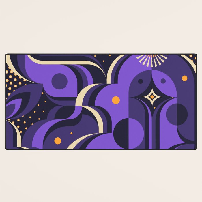 Full Moon Night Spirits Desk Mat Gallery Image 3