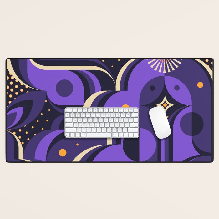 Full Moon Night Spirits Desk Mat Gallery Image 1