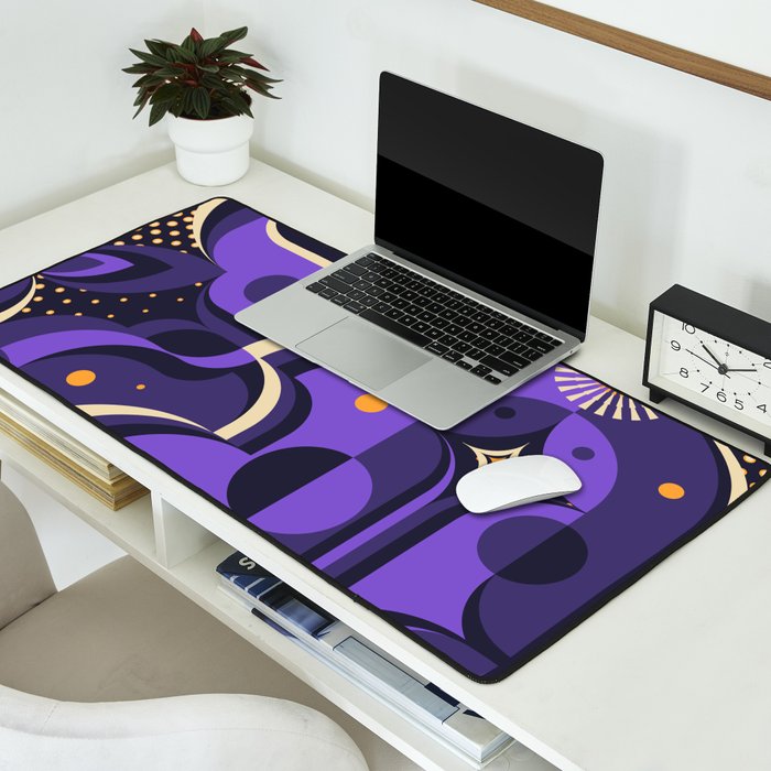 Full Moon Night Spirits Desk Mat Gallery Image 2