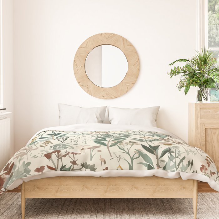 Nostalgic Wildflowers Floral Duvet Cover Gallery Image 3
