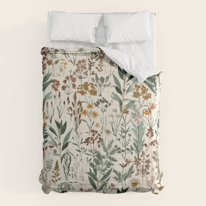 Nostalgic Wildflowers Floral Comforter Gallery Image 6
