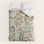 Nostalgic Wildflowers Floral Duvet Cover Gallery Image 6