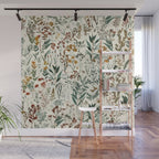 Nostalgic Wildflowers Floral Wall Mural Gallery Image 1