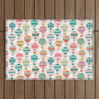 Hot Air Balloons Outdoor Rug Gallery Image 1