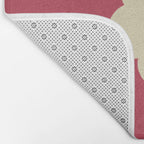 Magenta flower Bath Mat Gallery Image 2