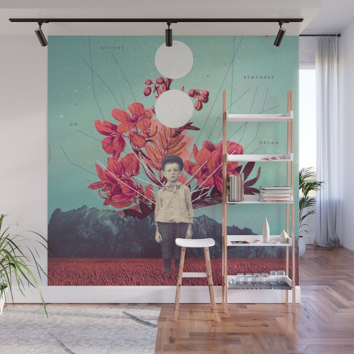 Standing at the Threshold of Time Wall Mural Gallery Image 1