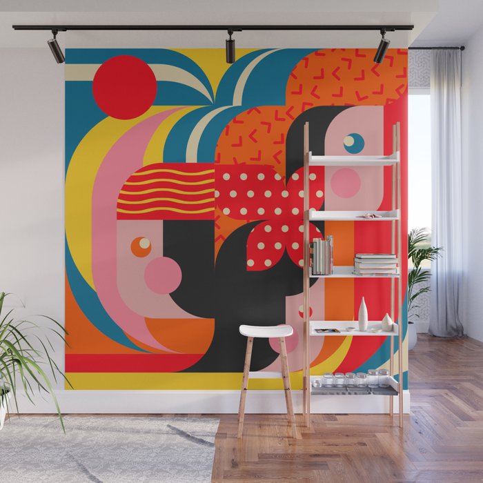 Sunrise Trio Sisters Wall Mural Gallery Image 1