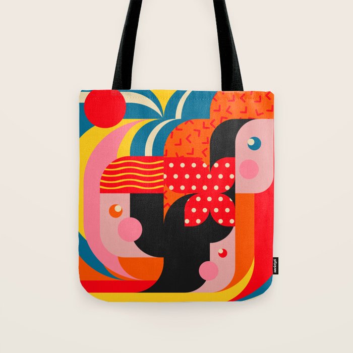 Sunrise Trio Sisters Tote Bag Gallery Image 1
