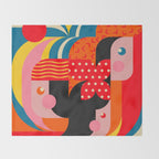 Sunrise Trio Sisters Throw Blanket Gallery Image 2