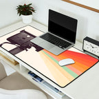 Movie Camera Rainbow Desk Mat Gallery Image 2