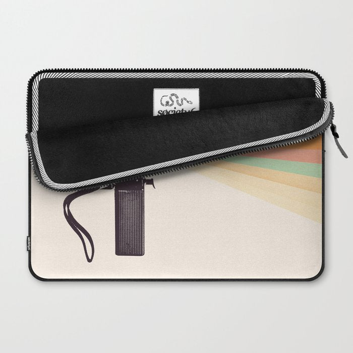 Movie Camera Rainbow Laptop Sleeve Gallery Image 2