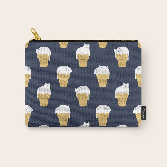 Meowlting Pattern Carry All Pouch Gallery Image 1