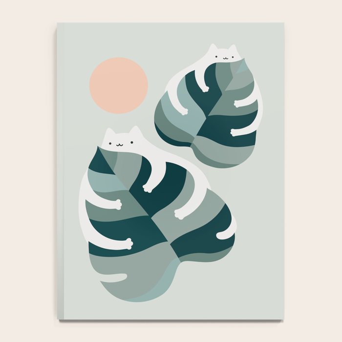Cat and Plant 38 Notebook Gallery Image 4