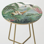 Sarus crane in the forest Side Table Gallery Image 2