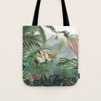 Sarus crane in the forest Tote Bag Gallery Image 1