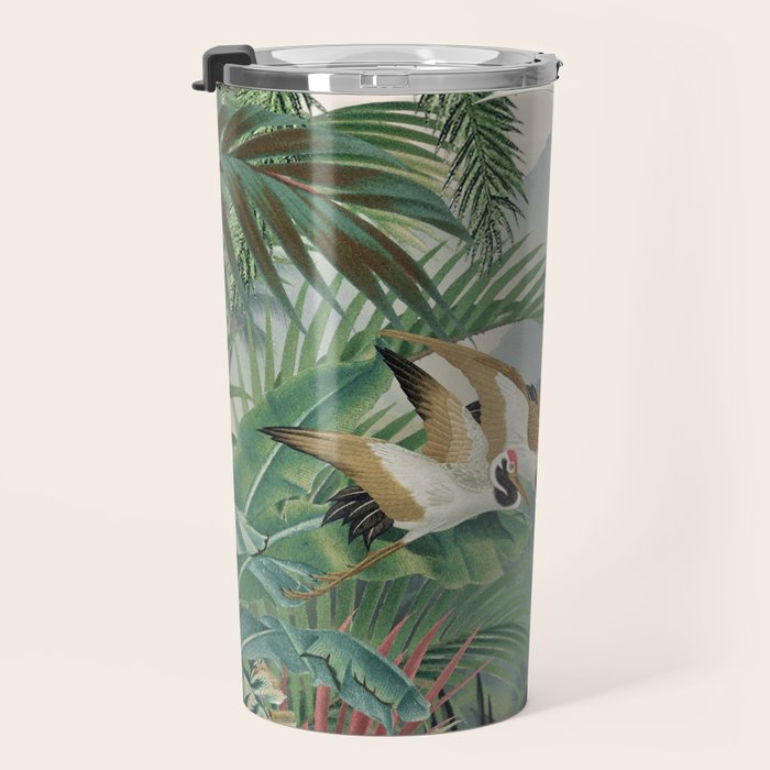 Sarus crane in the forest Travel Mug Gallery Image 3
