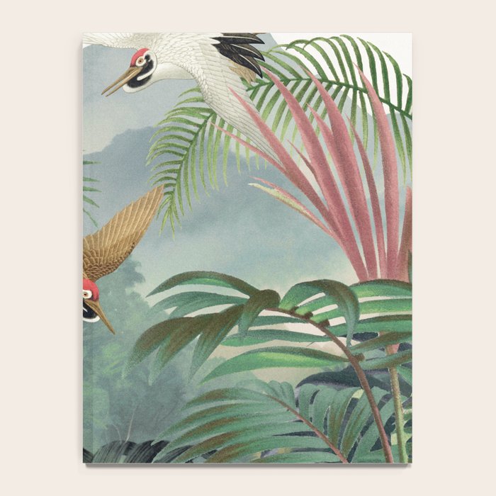 Sarus crane in the forest Notebook Gallery Image 4