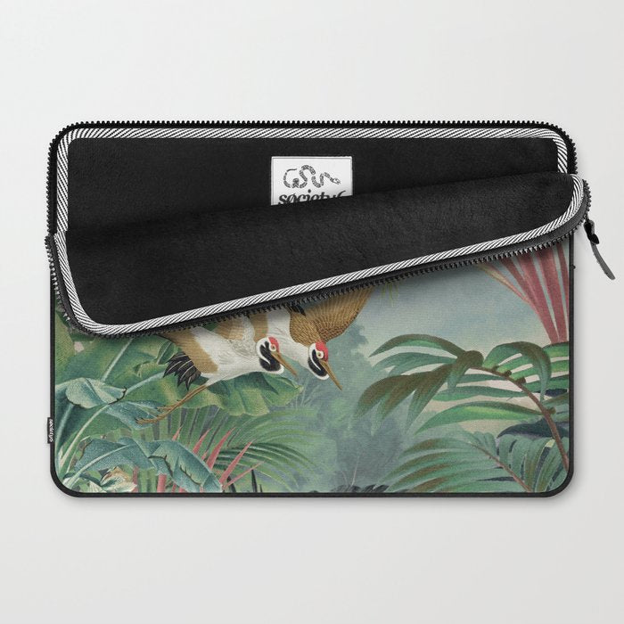 Sarus crane in the forest Laptop Sleeve Gallery Image 2