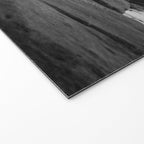Rocky Pier Lake Erie Cleveland Ohio Black White Coastal Photography Print Welcome Mat Gallery Image 2